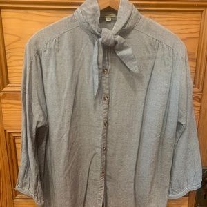 ROOLEE gingham necktie top